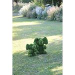 Image de Garden plush éléphant assis 50cm