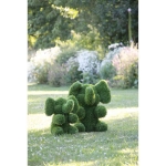 Image de Garden plush éléphant assis 50cm
